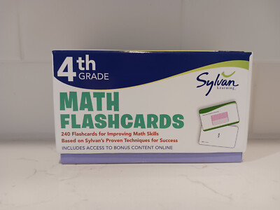 4th Grade Math Flashcards - Sylvan Learning