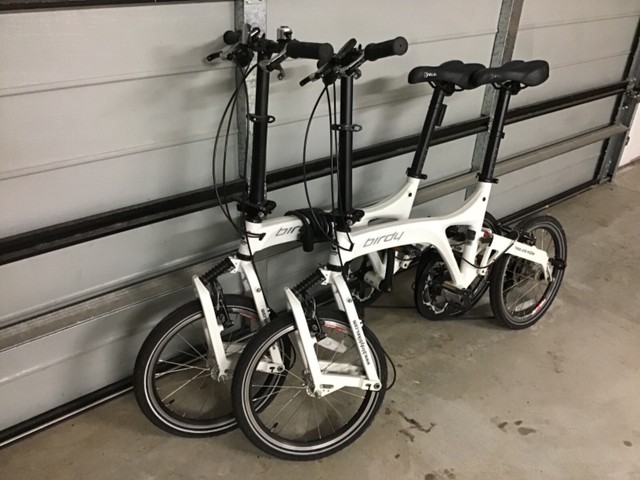 riese muller folding electric bike