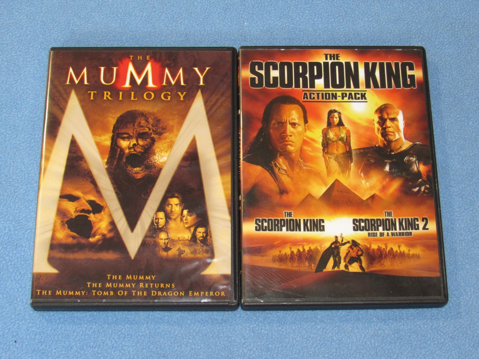 5 Film DVD Lot: THE MUMMY TRILOGY & SCORPION KING 1 & 2 (Returns~Dragon Emperor~ 5 Film DVD Lot: THE MUMMY TRILOGY & SCORPION KING 1 & 2 (Returns~Dragon Emperor~