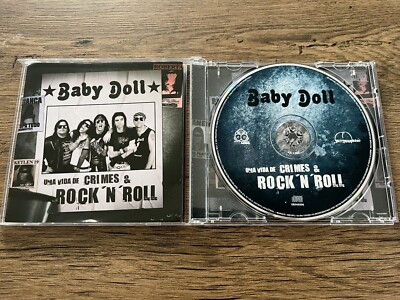 BABY DOLL Uma Vida De Crimes & Rock ‘N’ Roll Brazil Glam Sleaze Rock Cd