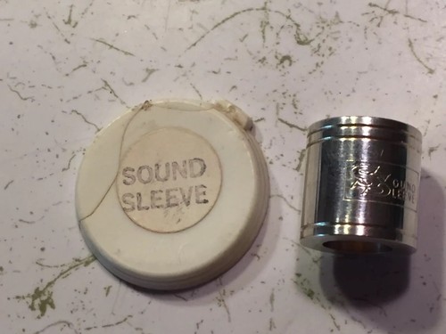 Genuine Vintage Curry Sound Sleeve, Fits Trumpet Mouthpieces NOS Ships Fast!