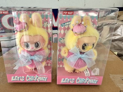Authentic) Pop Mart Labubu Monsters Lets Checkmate Series Authentic) Pop Mart Labubu Monsters Lets Checkmate Series