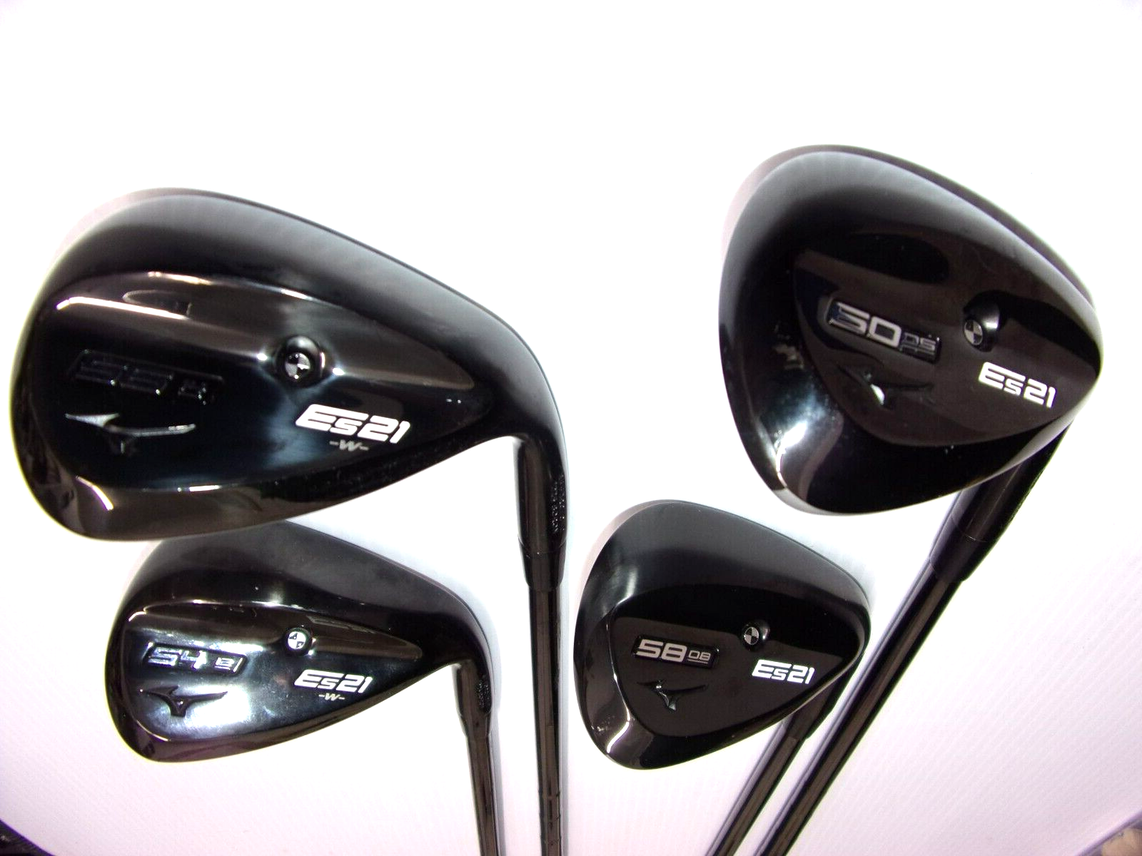 MIZUNO - 【未使用】ミズノ　Mizuno Es21 58/12　スチール NEW Black Mizuno Es21 Wedges 54,56,58,60, KBS 115g Wedge