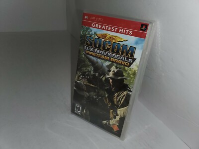 NEW MINT Factory Sealed SOCOM U.S NAVY SEALS (FireTeam Bravo ) for (Sony PSP) 