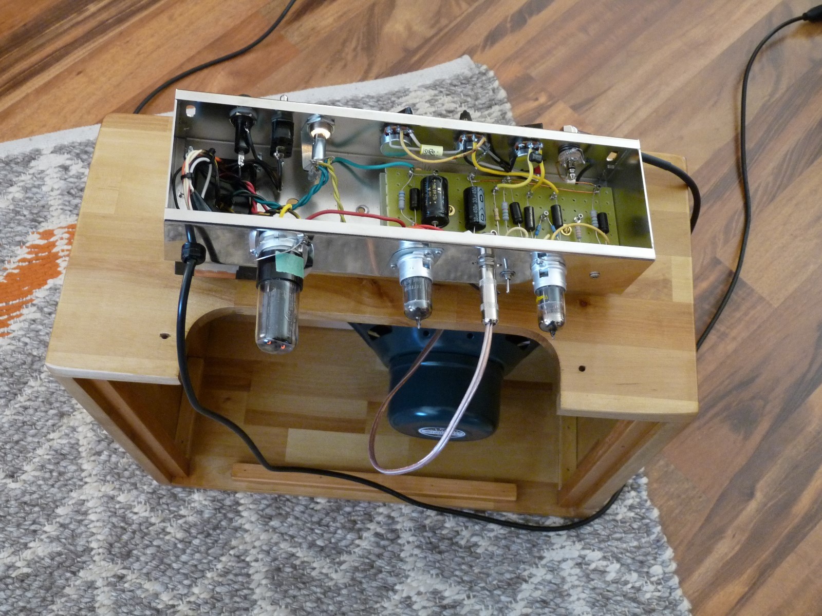 Hand Wired Deluxe Micro Amp, Fender Circuit 5E3M, 12