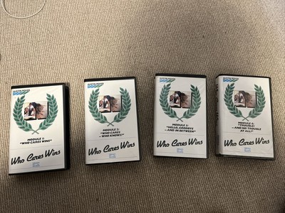 Austin Rover - Who Cares Wins - Customer Service Training VHS Video Tapes x 4