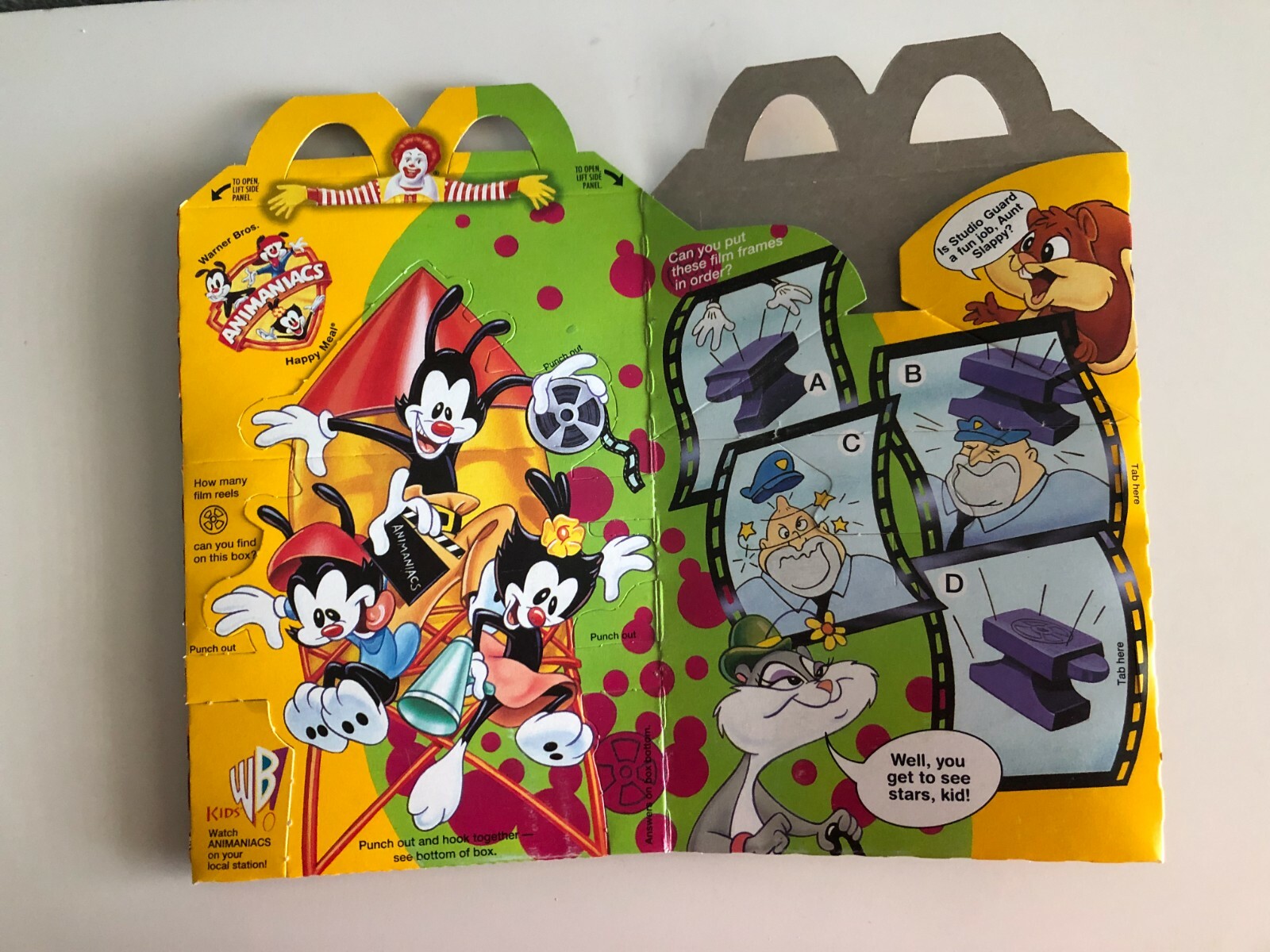 ハッピーミール Jumping Mario Super Mario Bros McDonald's Happy Meal Figure