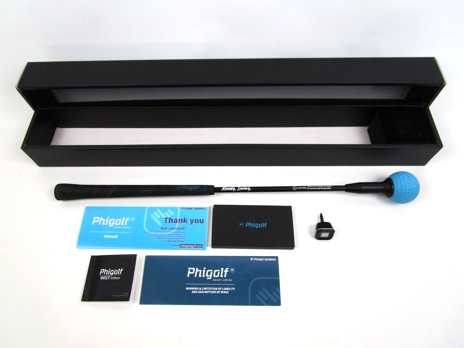 Phigolf WGT Edition Home Golf Simulator 24” Weighted Swing Stick Sensor  Tested | eBay