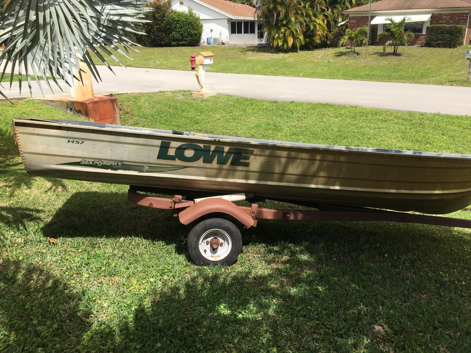 Owner 2006 1457 Lowe Sea Nymph 14' Boat Located in Port Saint Lucie, FL