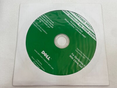 Dell Reinstallation DVD Microsoft Windows Vista ULTIMATE 64BIT Software NEW