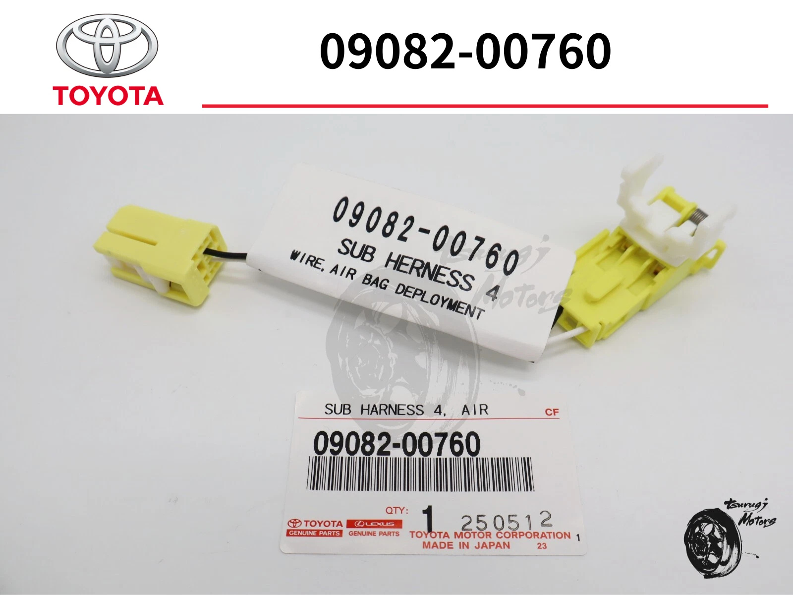 ぽん　0908 Toyota Lexus Steering Wheel Adapter Harness Assembly 09082