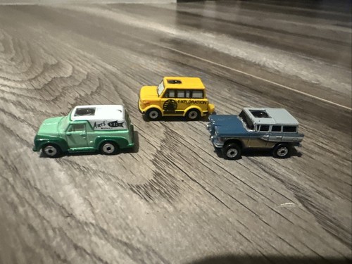 ミニカー Micro Machines #42 DESERT DRIVERS #63 Micro Machines Private Eyes, Set of 3 Explorer, Art's Fish