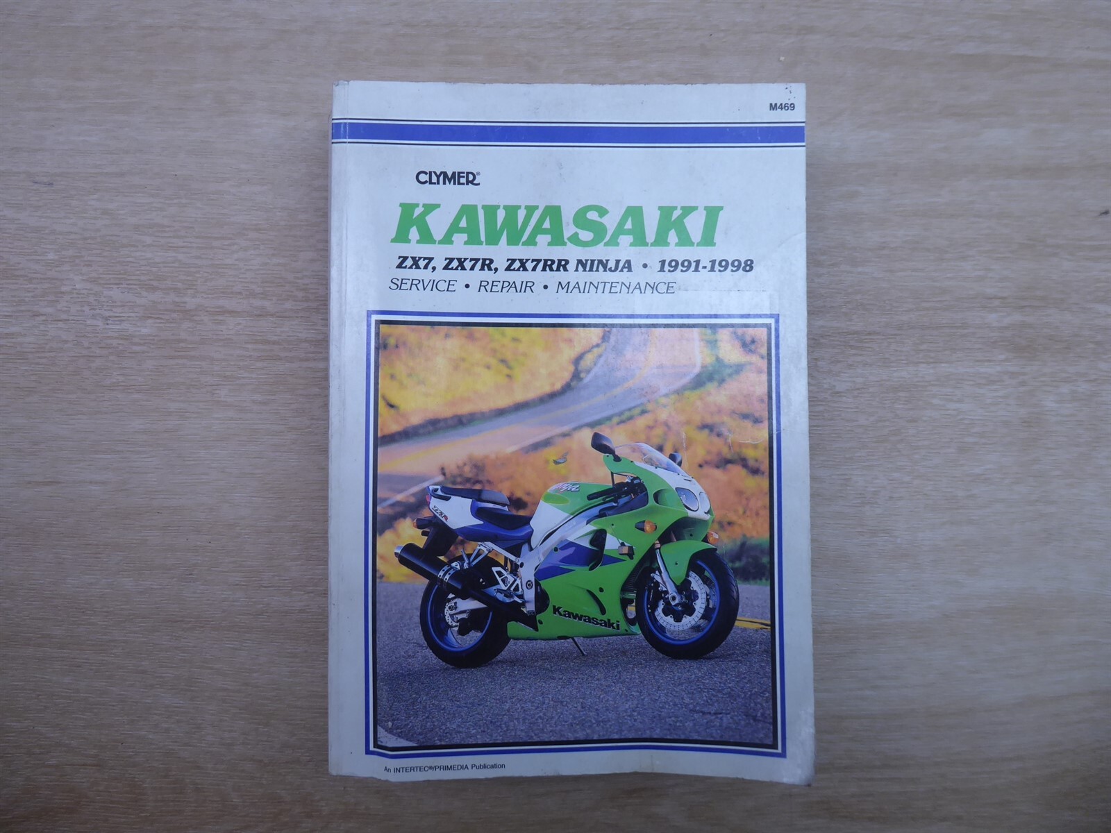 1991-1998 Kawasaki ZX7 Service Manual PL1152!-M19 | eBay