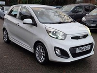 2014 Kia Picanto 1.25 3 Euro 5 5dr Hatchback Petrol Manual