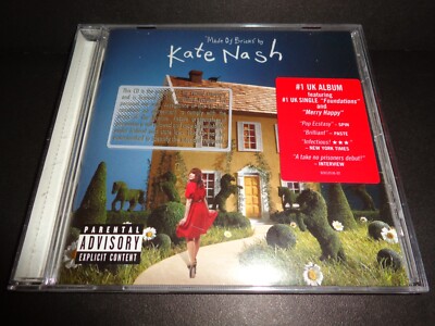 MADE OF BRICKS by KATE NASH-Rare Collectible PROMOTIONAL CD w/ Lyrics Booklet-CD