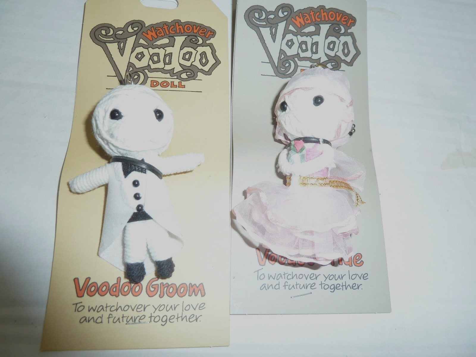 Watchover Voodoo Doll lot String Doll Bride and Groom