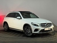 WHITE 2017 MERCEDES-BENZ GLC 250 AMG LINE 2.1 DIESEL AUTOMATIC 4-MATIC SUV