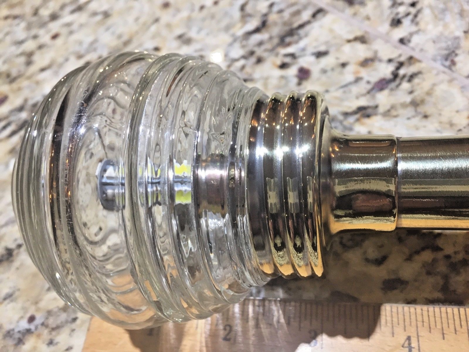 OLD WILCOX CRITTENDEN BEEHIVE STERN LIGHT, CHRIS CRAFT, CENTURY... LED WIRED 12