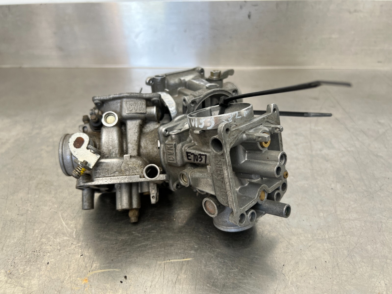 85 - 87 Kawasaki ZX600 Carburetor Carb Throttle Body OEM E7037 | eBay