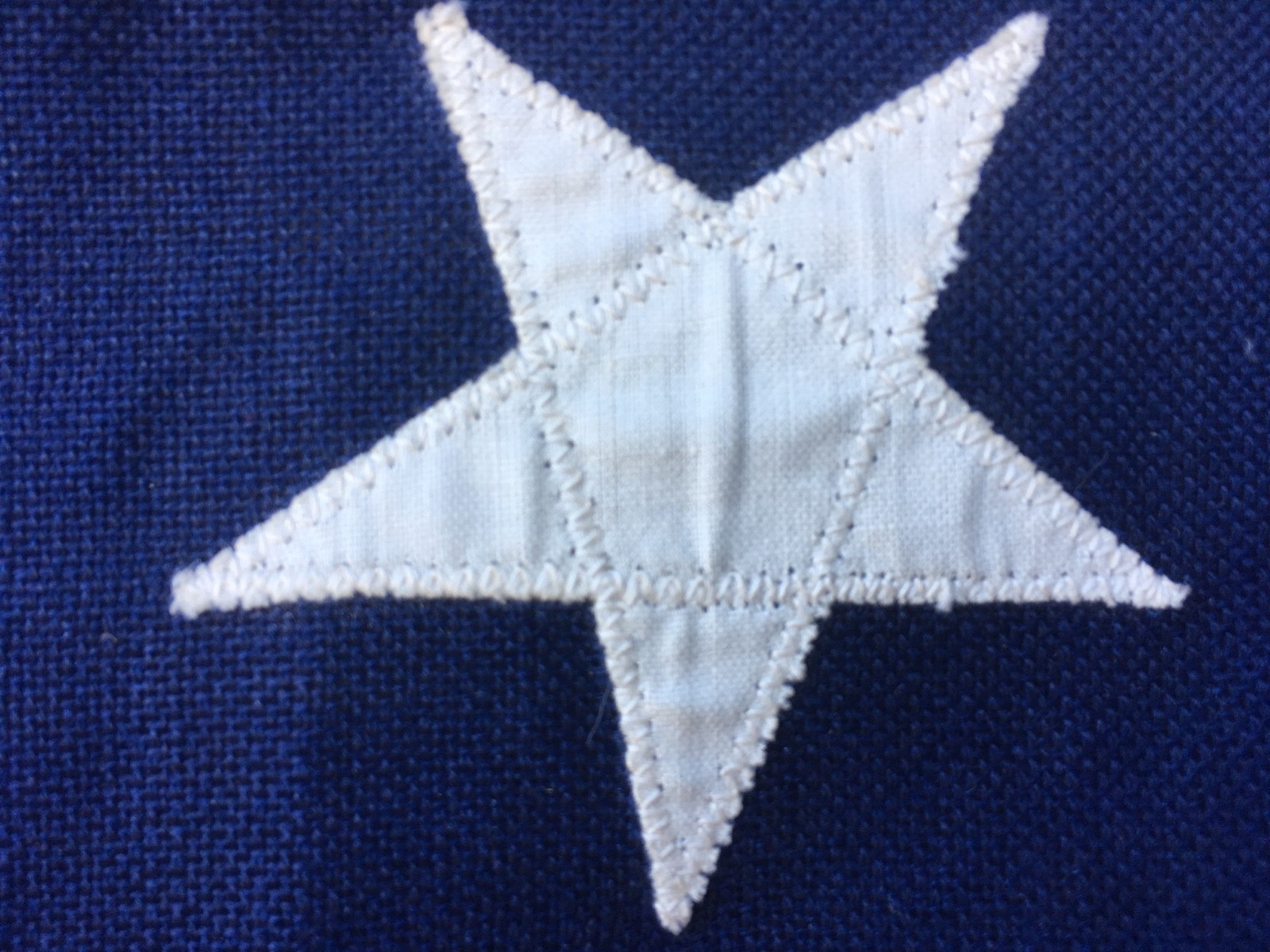 RARE VINTAGE, NAVY 50 STAR UNION JACK FLAG. 1960 - 75  ERA 2 FEET X 3 FEET.