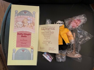 DOLLY DINGLE Dolls Karen Kennedy CAPTAIN FIREBALL Fireman DOG 565/1000 Goebel