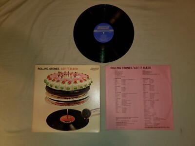 Let It Bleed [LP] by Rolling Stones (The) (Vinyl, Nov-1986, ABKCO Records)