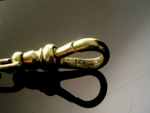 Antique 14K Solid White & Yellow Gold 14