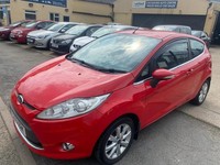 Ford Fiesta 1.25 Zetec 3 Door Bright Red Air Con Alloy Wheels 59 Plate