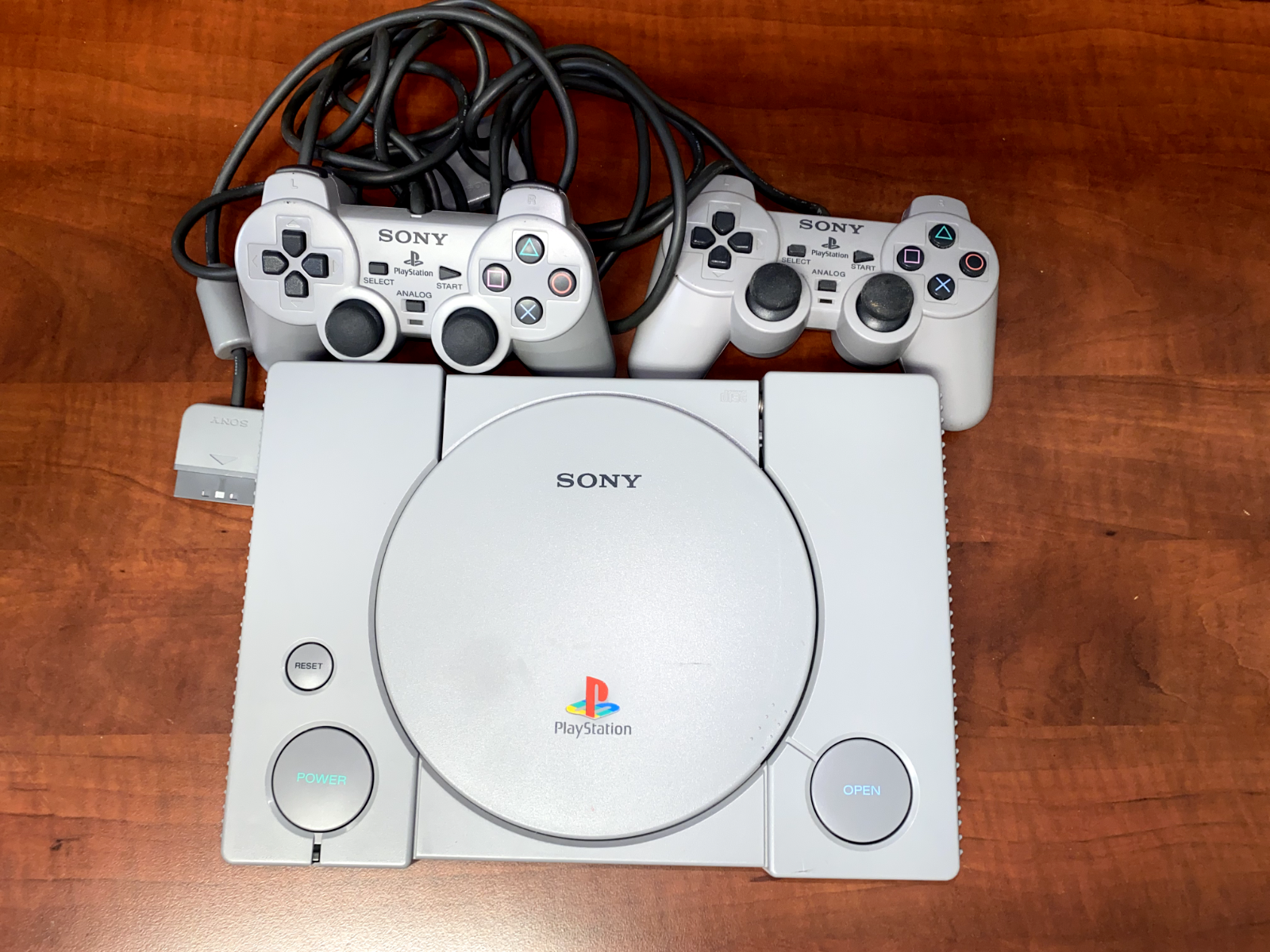 Sony PSx ホワイト コントローラー付き Sony PlayStation 1 Video Game Console Bundle w/ 2