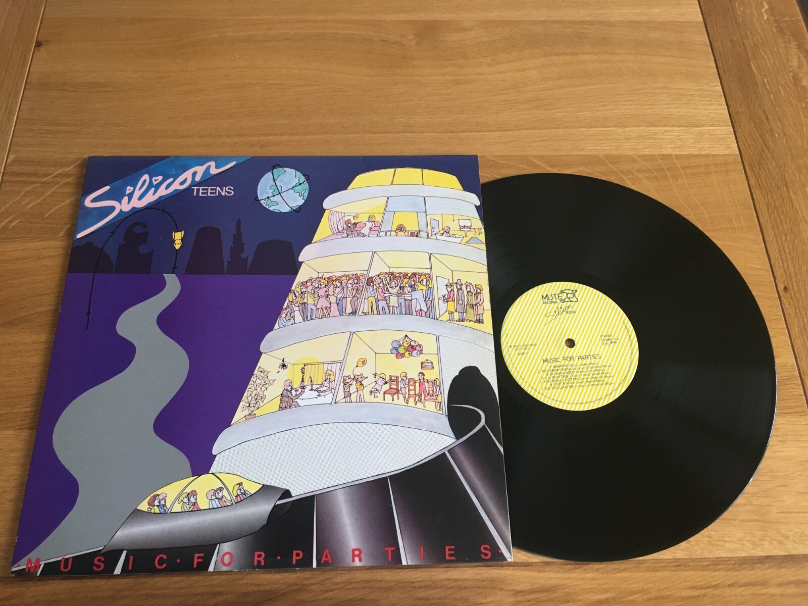 シリコン・ティーンズ/ミュージック・フォー・パーティーズ Silicon Teens – Music For Parties – Vinyl (LP, Album), 1980