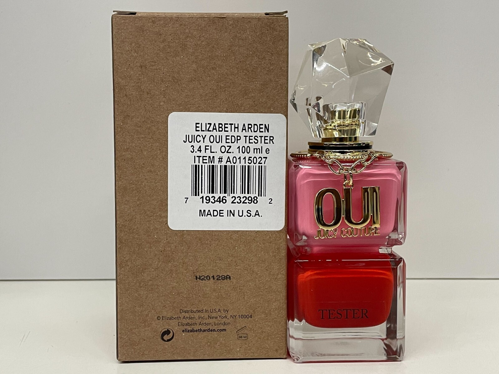 Juicy Couture Oui Eau De Parfum Spray (Tester) By Juicy Couture - 3.4 oz Juicy Couture Oui Eau De Parfum Spray (Tester) By Juicy Couture - 3.4 oz