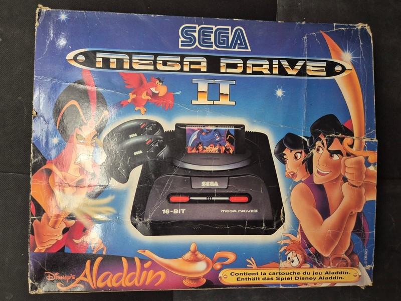 Console Mega Drive 2 ÃDition Aladdin Complet Version FranÃ§Aise