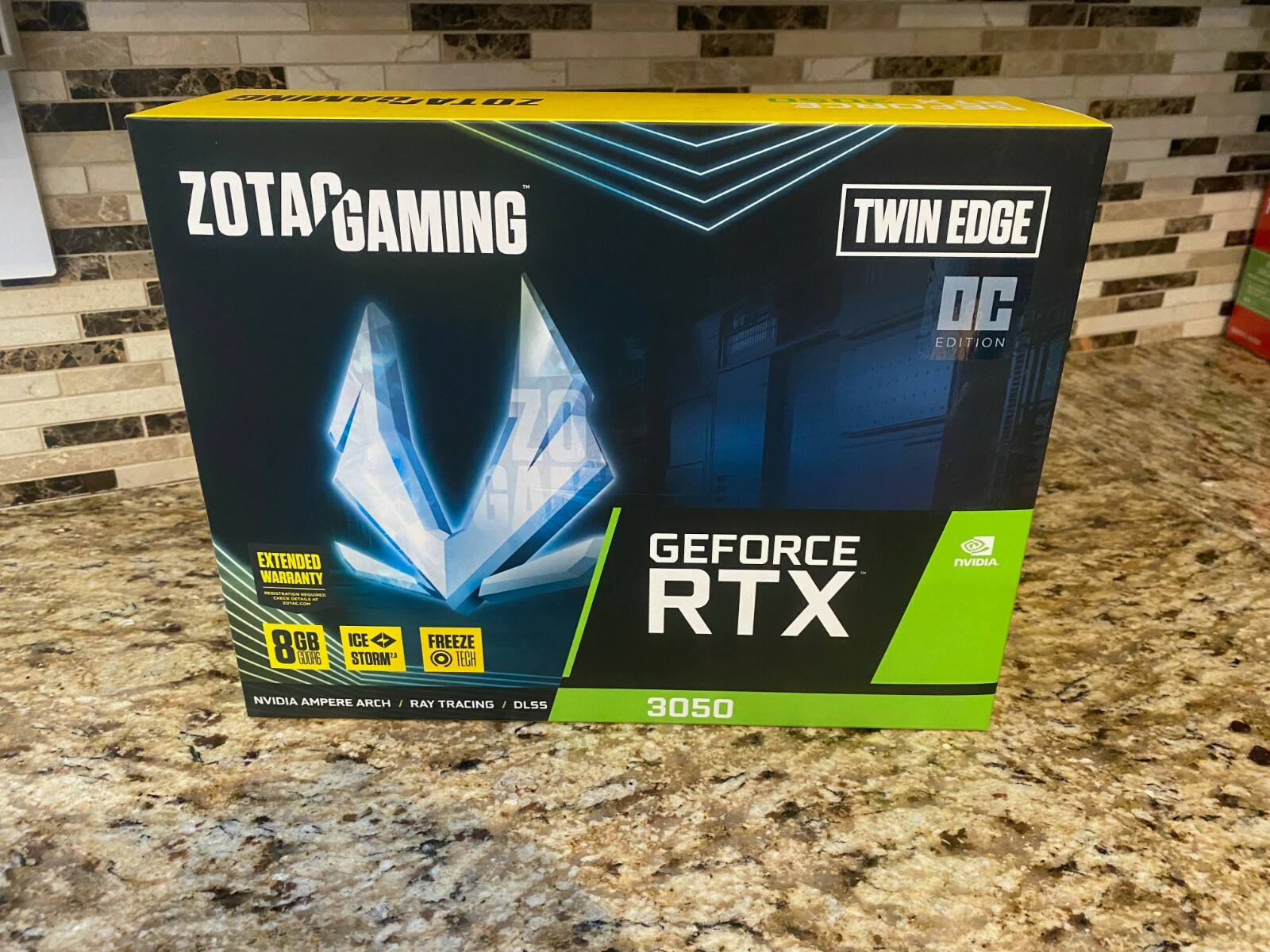 ZOTAC GAMING GeForce RTX 3050 Twin Edge OC 8GB GDDR6
