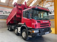 SCANIA P360 EURO 5 8X4 ALUMINIUM INSULATED TIPPER - 2014 - SN64 TYK