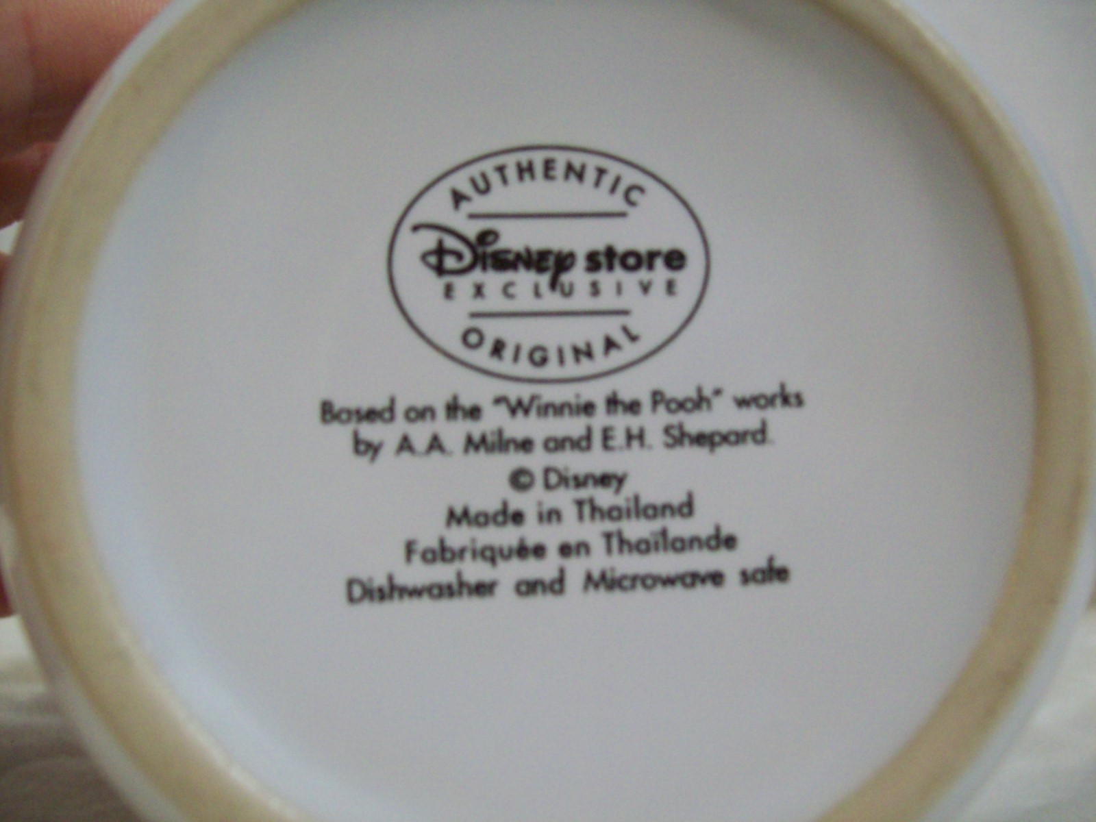 Eeyore Coffee Mug Disney Store Gloomy State U Tea Cocoa Working Our Tails Off