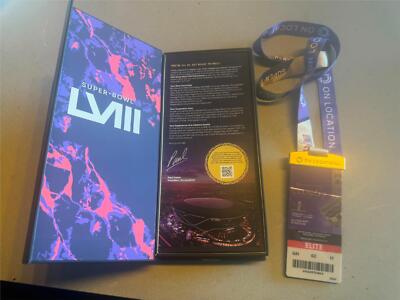 2023-24 NFL SUPERBOWL On Location Pregame Club 67 Lanyard