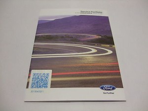 Ford mondeo service history book #7