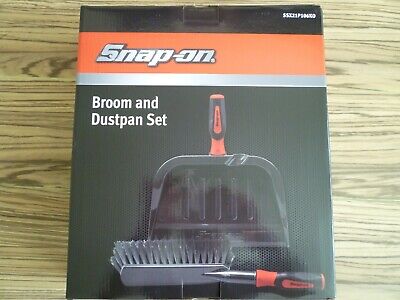 SNAP ON BROOM AND DUSTPAN SET BRAND NEW BOXED GENUINE SCREWDRIVER HANDLES RARE