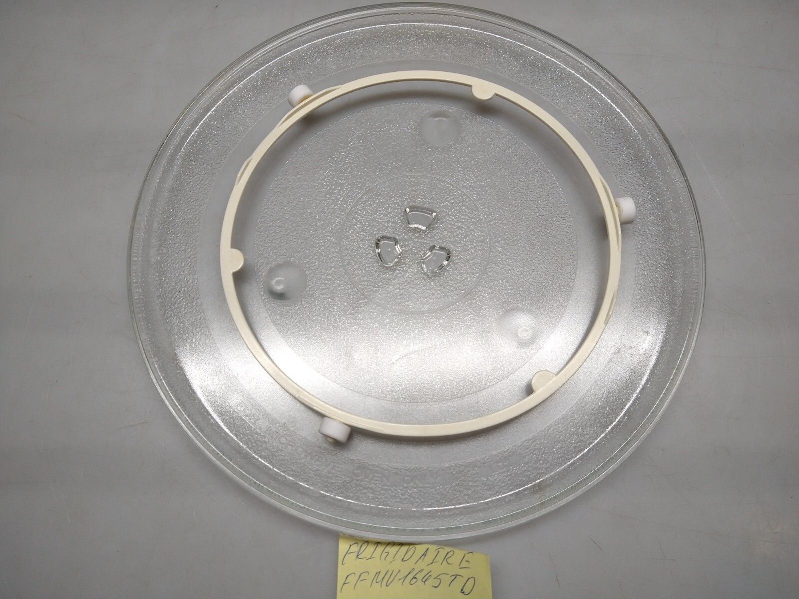 FRIGIDAIRE FFMV1645TD FFMV1645TS MICROWAVE PLATE TRAY ROLLER RING