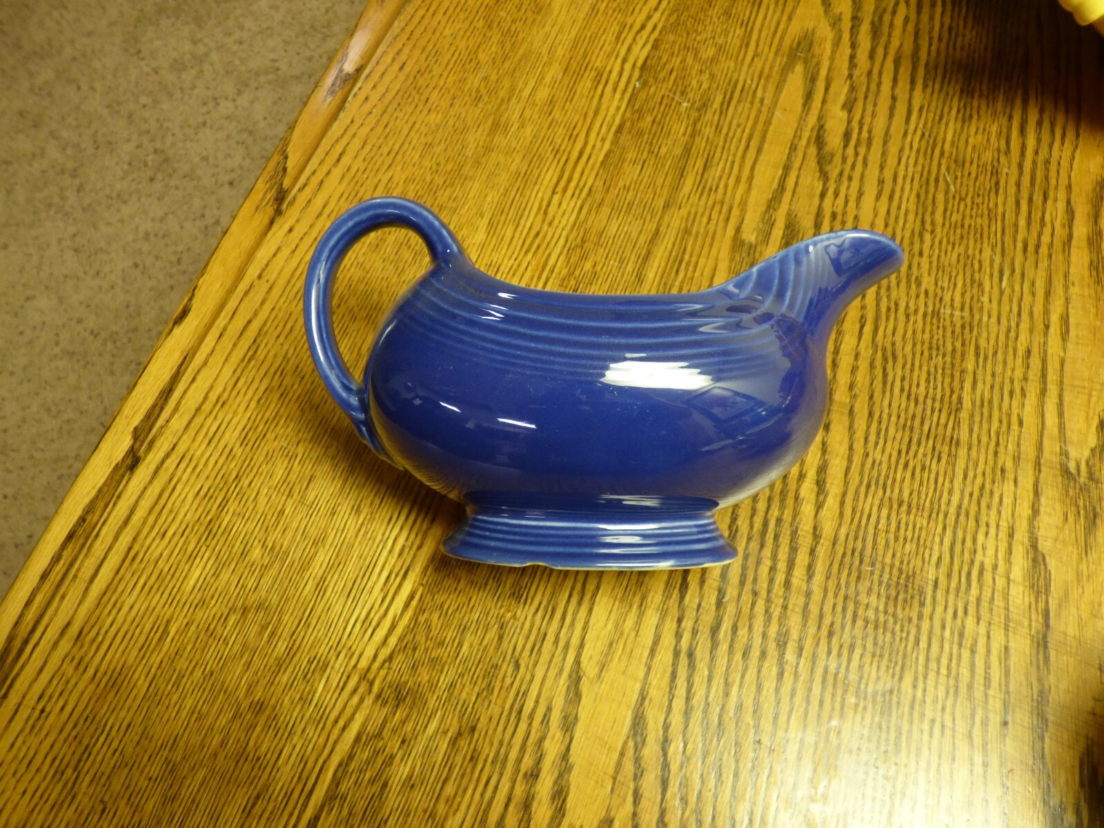 Fiesta Vintage Cobalt Gravy / Sauce Boat - Fiestaware