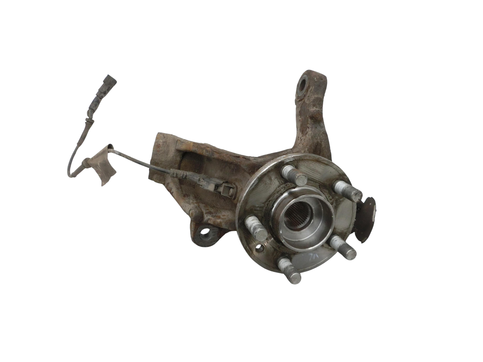 Ford S-Max WA6 06-10 TDCi 2,0 103KW Achsschenkel Radnabe mit ABS Links Vorne - Bild 1