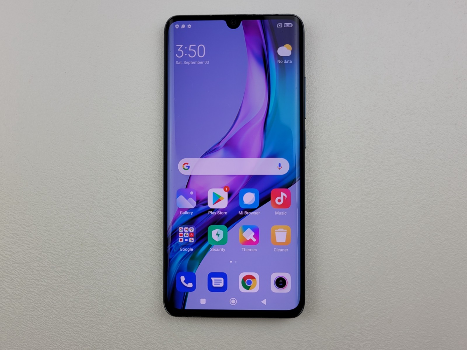 美品 Xiaomi Mi Note 10 / M1910F4G / SIMフリー Xiaomi Mi Note 10 Dual-SIM 128GB Smartphone M1910F4G - WH B&H