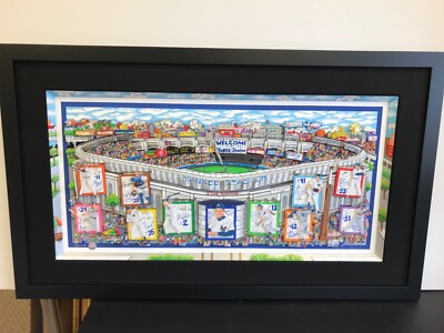 Charles Fazzino '' In a Yankee State of Mind '' 3-D Artwork Signed & Numbered DX
