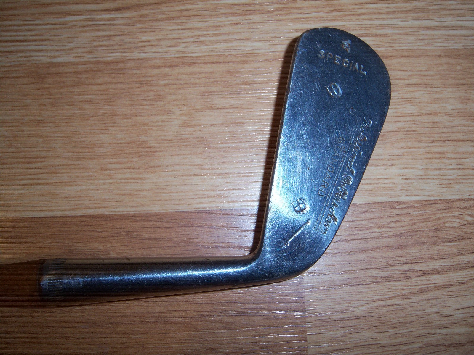 ...TWO ANTIQUE GOLF CLUBS WITH HICKORY SHAFTS