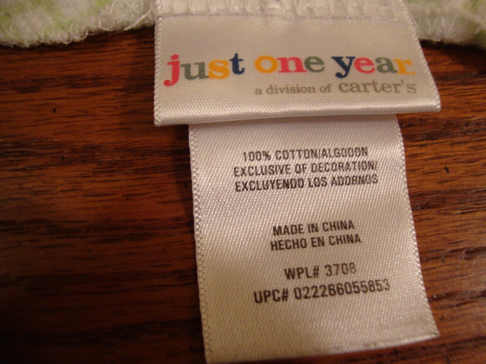 Carter's Just One You~ DUCK Baby Infant Receiving Blanket  27