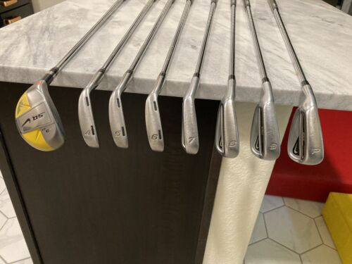 Left Handed Nike CCI Combo Iron Set + SQ Hybrid- Stiff flex 