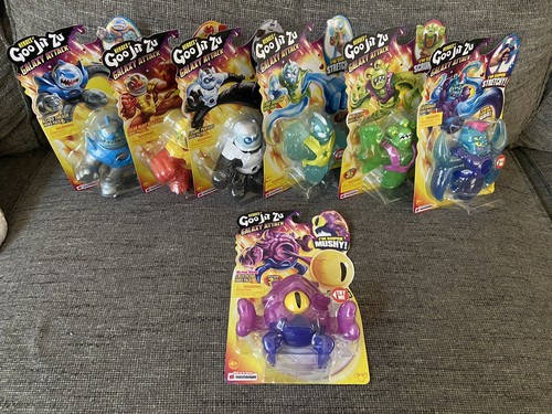 goo jit zu galaxy attack セット Heroes of Goo Jit Zu: Galaxy Attack Stretchy Action Figures