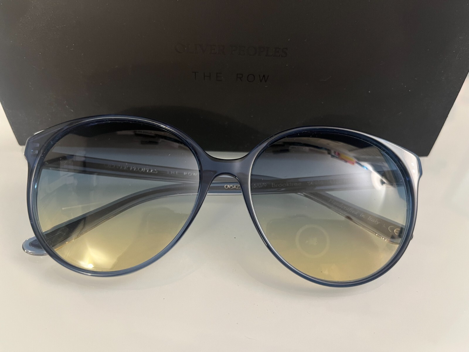 Pre-owned Oliver Peoples X The Row Brooktree Sun Black