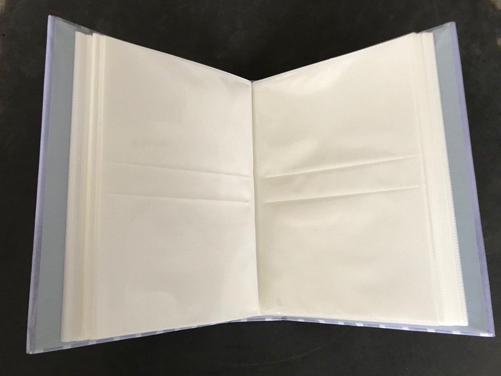 Hallmark Stories Photo Album- Holds up to 200 photos-Lavender Stripes