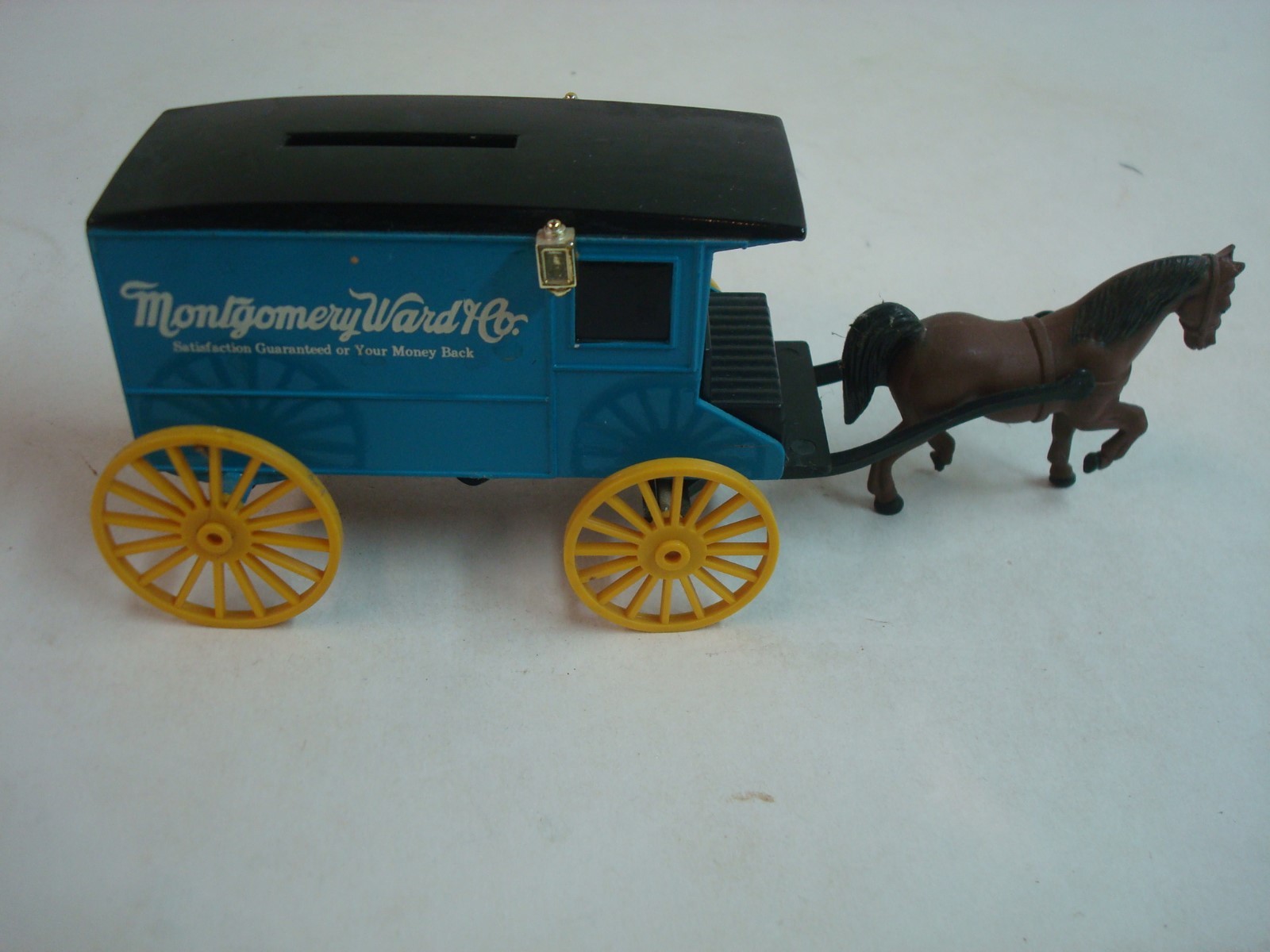 Vintage Montgomery Ward Horse Drawn Carriage Bank